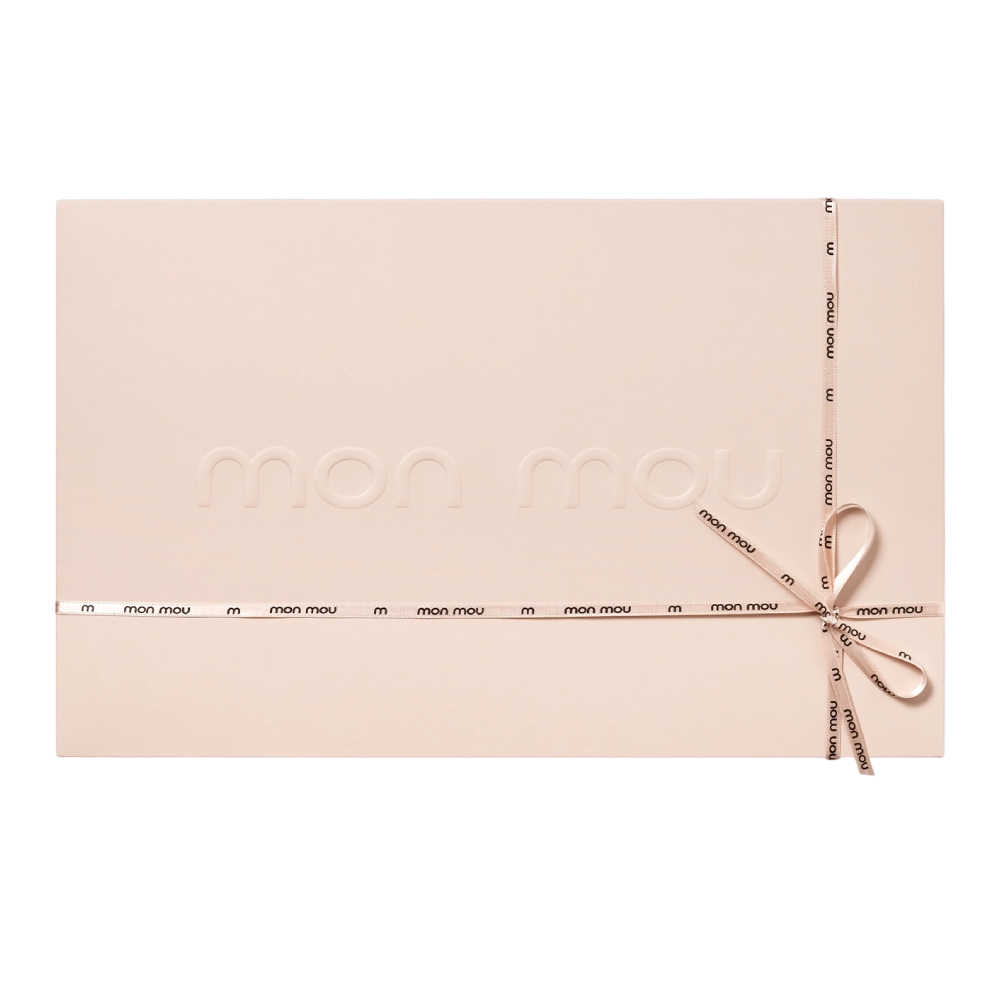 MON MOU Soft Silk Set Beige - Набір шовкових аксесуарів (бежевий) - фото №1